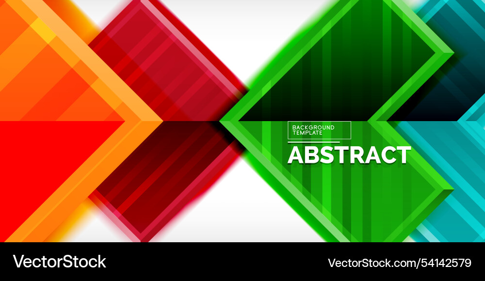 Arrow symbols created with 3d effects and line Vector Image