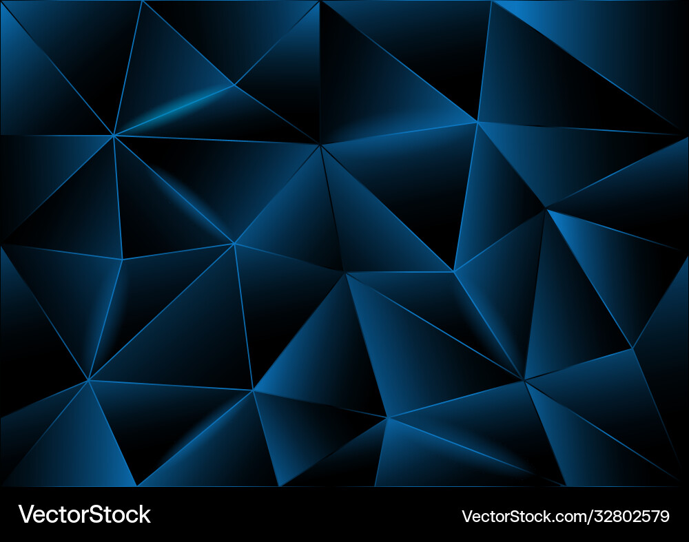 Geometric Triangle Pattern Vector Image