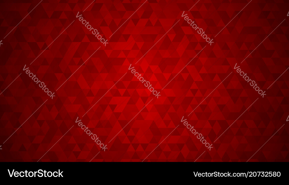 Abstract background of small triangles Vector Image
