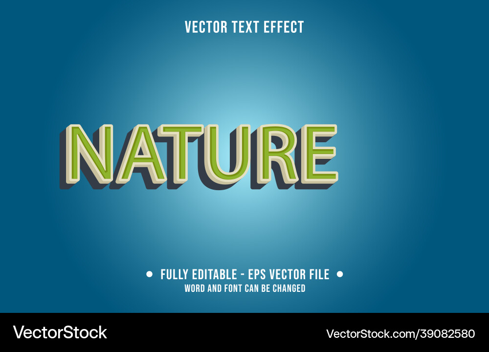 Editable text effect gradient style for digital Editable text effect gradient style for digital vector image