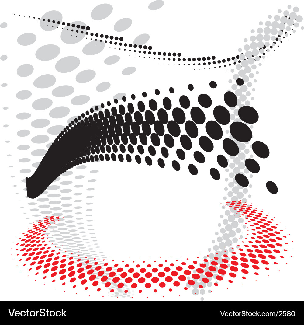Halftone Pattern vector image
