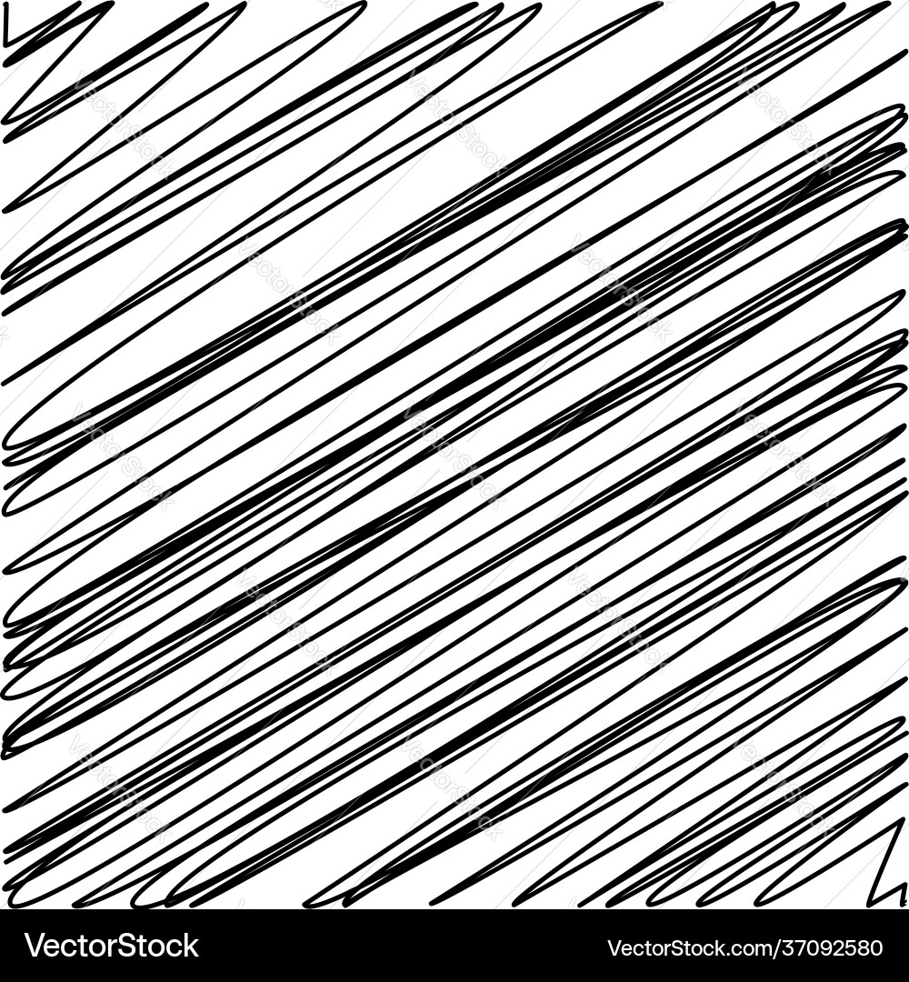 Square with sketchy scribble doodle effect texture Square with sketchy scribble doodle effect texture vector image