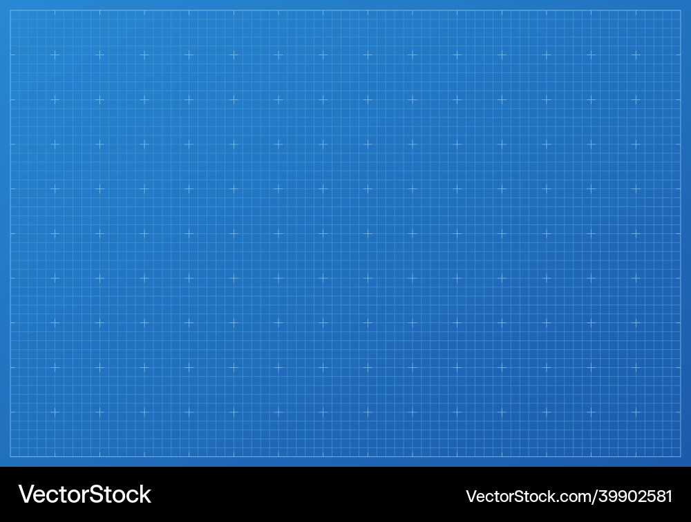 Blueprint Paper Background Vector Image