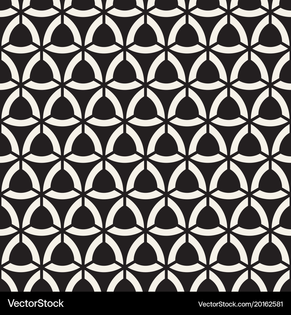 Modern Hexagonal Stripe Pattern vector image