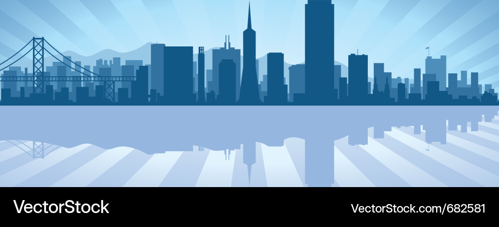 San Francisco Cityscape vector image