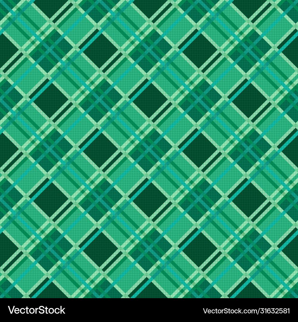 Seamless diagonal pattern in emerald Seamless diagonal pattern in emerald vector image