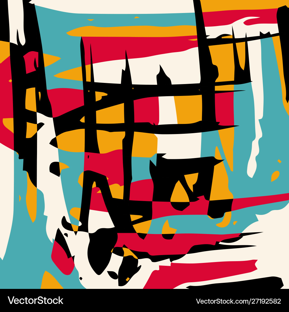 Abstract color pattern in graffiti style quality Abstract color pattern in graffiti style quality vector image