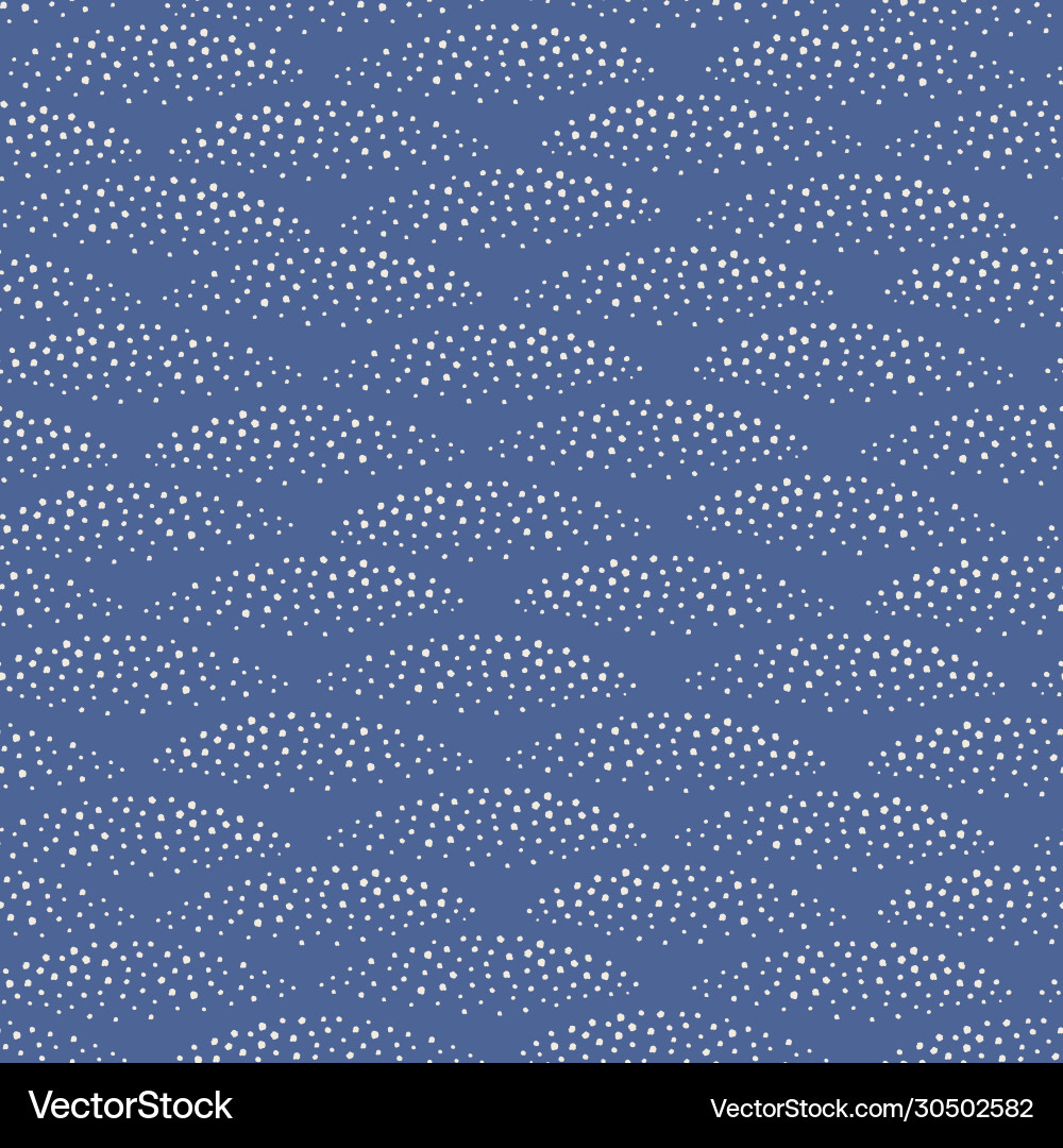 Abstract dot pattern design background in wave Vector Image