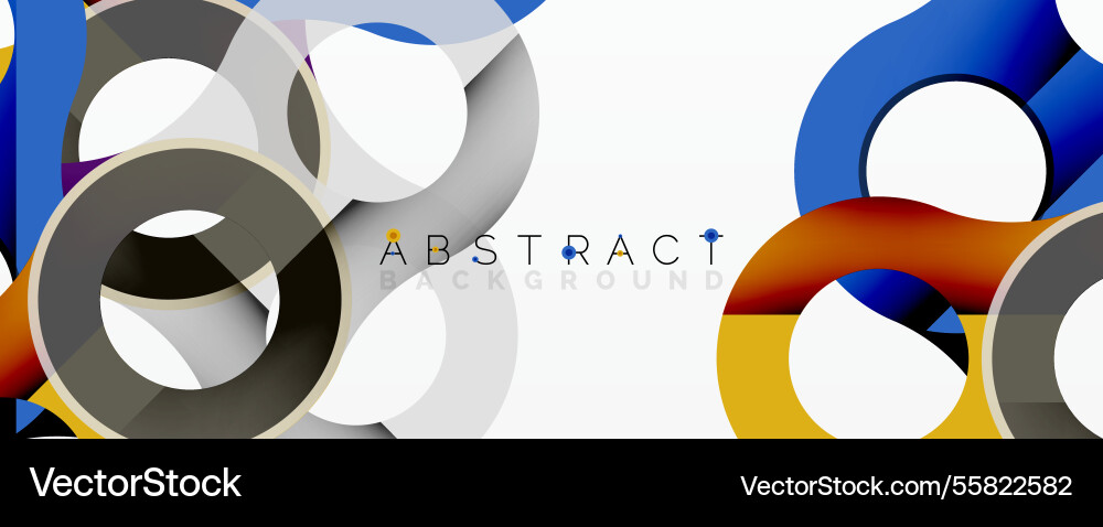 Abstract geometric pattern with interlocking Abstract geometric pattern with interlocking Vector Image