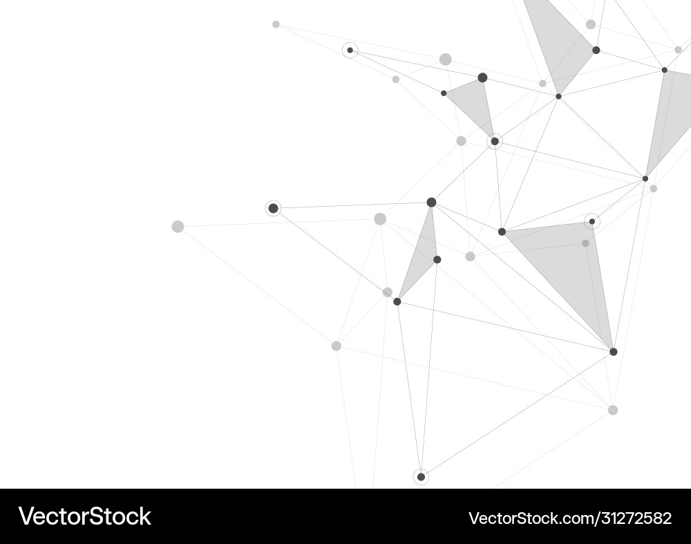 Abstrakte Verbindung Hintergrund mit Linien und Punkten Abstrakte Verbindung Hintergrund mit Linien und Punkten vektorbild