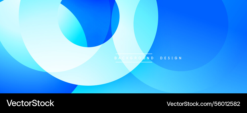 Background design with overlapping circular Background design with overlapping circular vector image