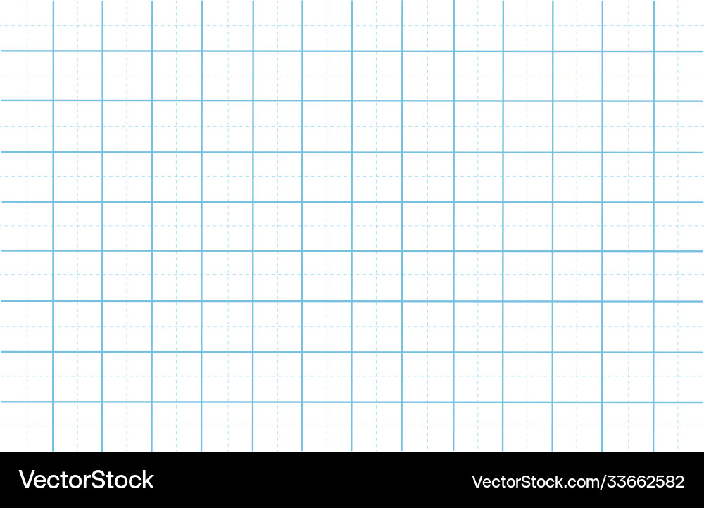 Dashed line grid paper with white pattern Dashed line grid paper with white pattern vector image