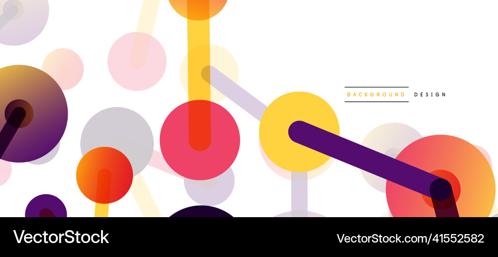 Network concept abstract background dots Network concept abstract background dots vector image