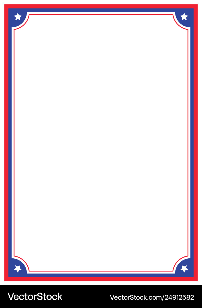 Page border a4 design for project Royalty Free Vector Image