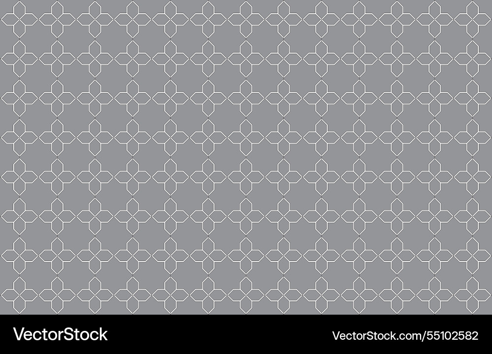 Seamless ikat pattern abstract background for tex vector image