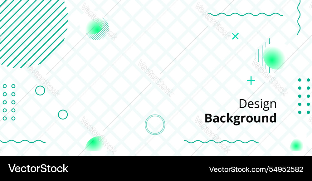 Template simple background with fluid and green Template simple background with fluid and green vector image