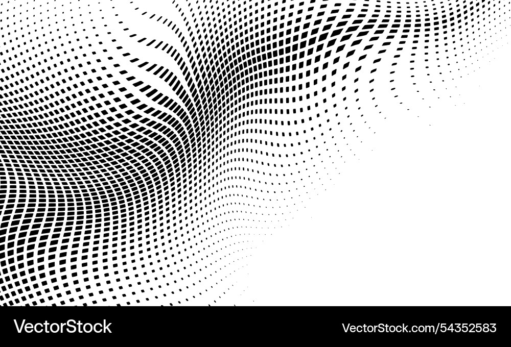 Diagonal abstract halftone bitmap dot effect Diagonal abstract halftone bitmap dot effect vector image