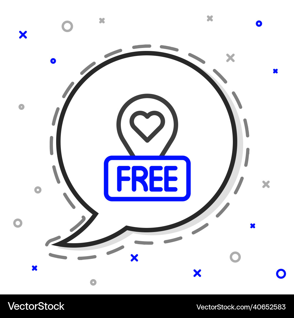 Line map pointer with heart icon isolated on white Line map pointer with heart icon isolated on white vector image