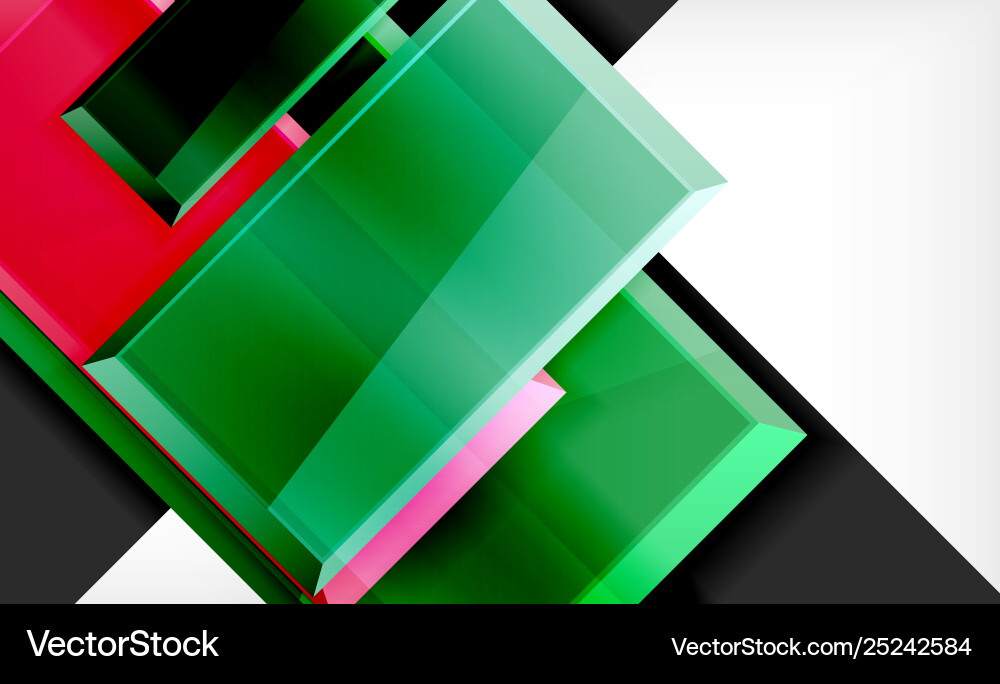 Colorful square and rectangle blocks background Colorful square and rectangle blocks background vector image