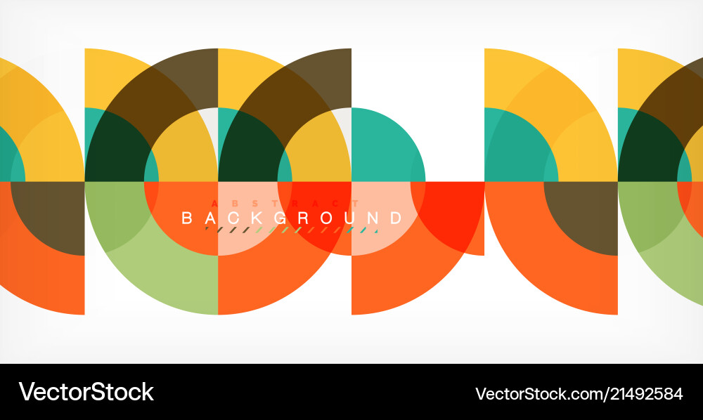Modern circle abstract background Modern circle abstract background vector image