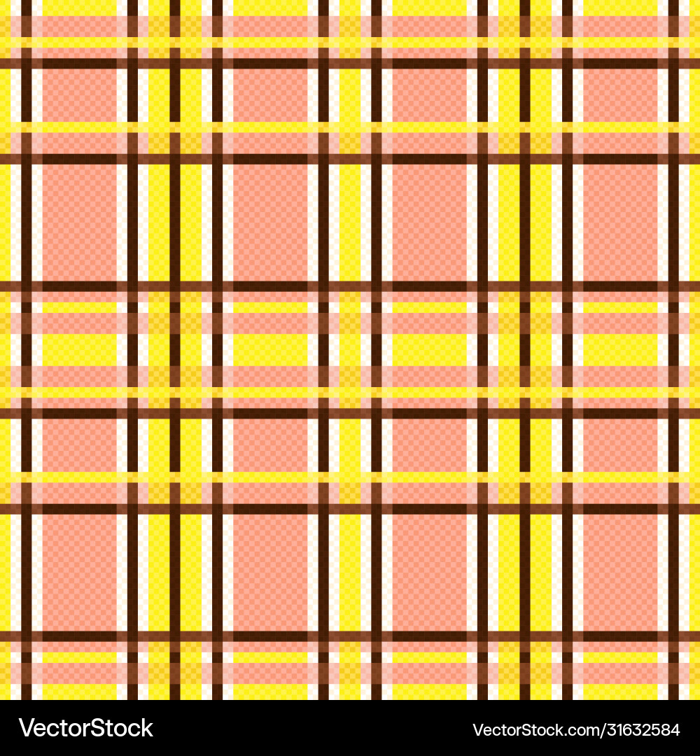 Seamless rectangular pattern in yellow Seamless rectangular pattern in yellow vector image