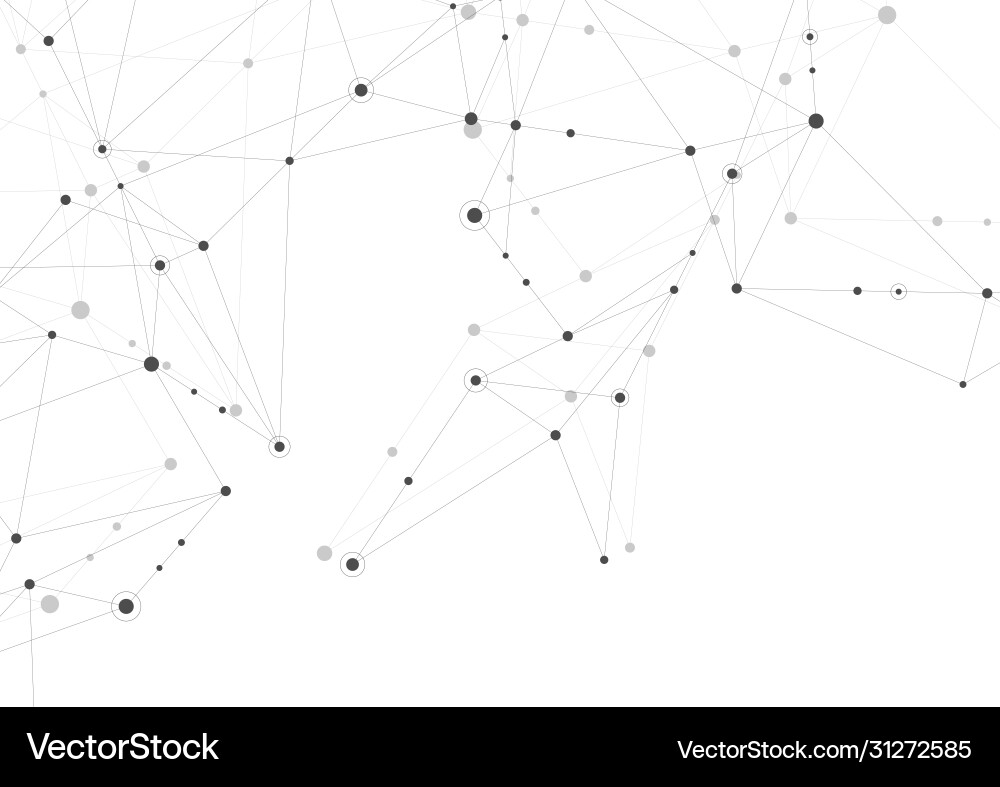 Abstract connection background with lines and dots Abstract connection background with lines and dots vector image