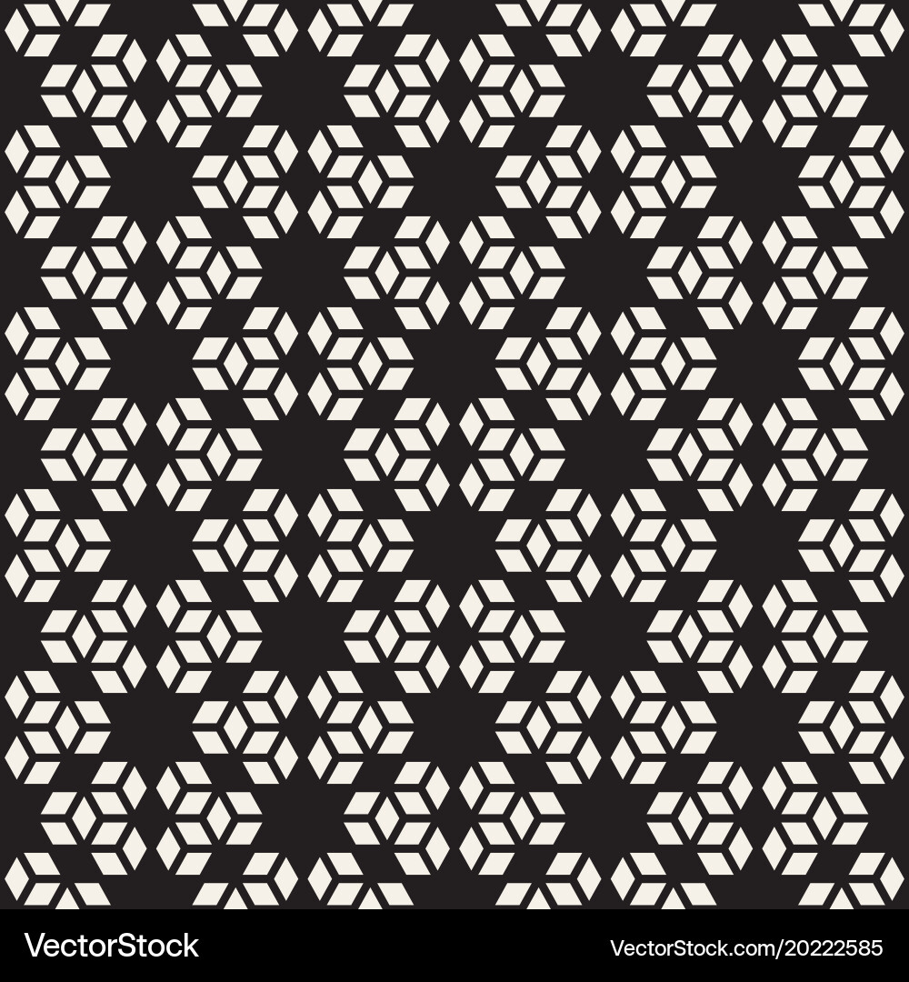 Modern Hexagonal Grid Pattern vector image