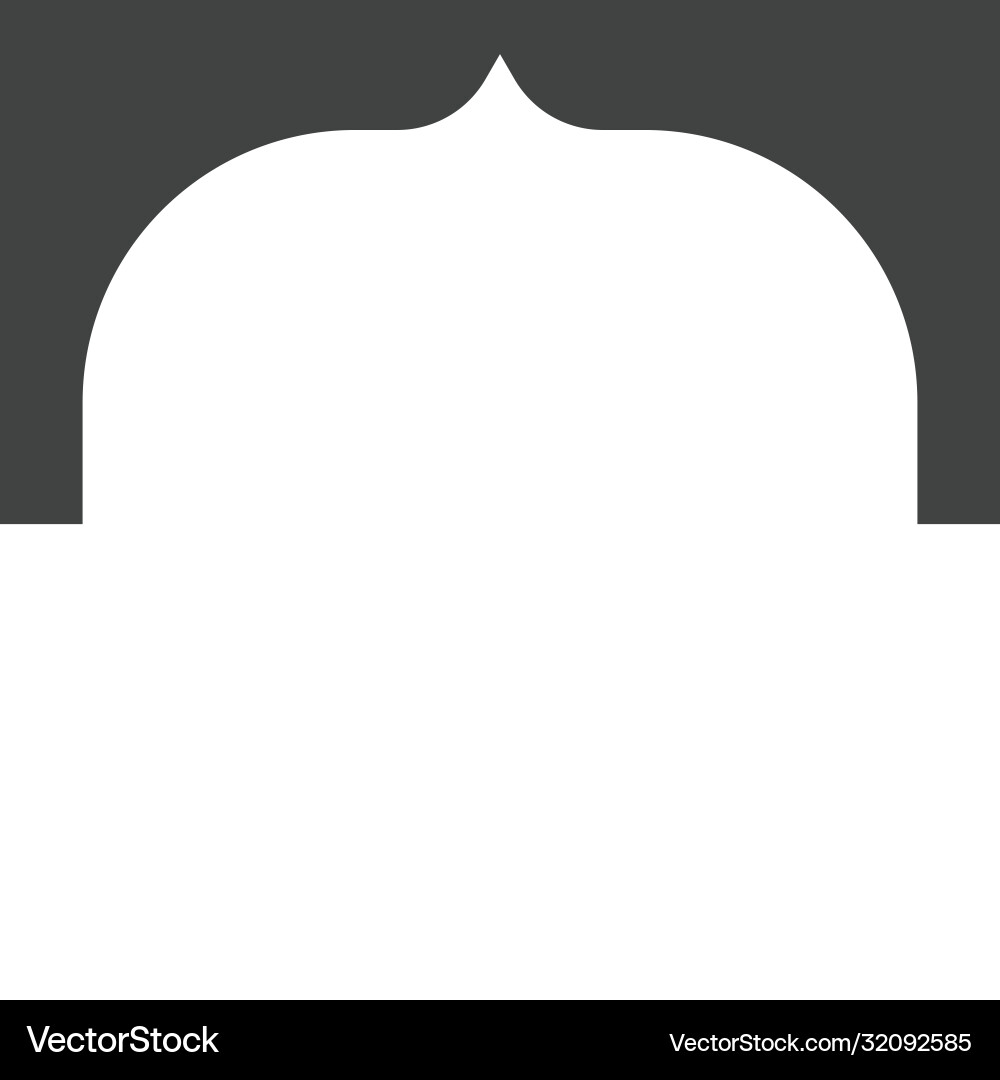 Mosque window icon (32092585) – Royalty-Free Vector | VectorStock