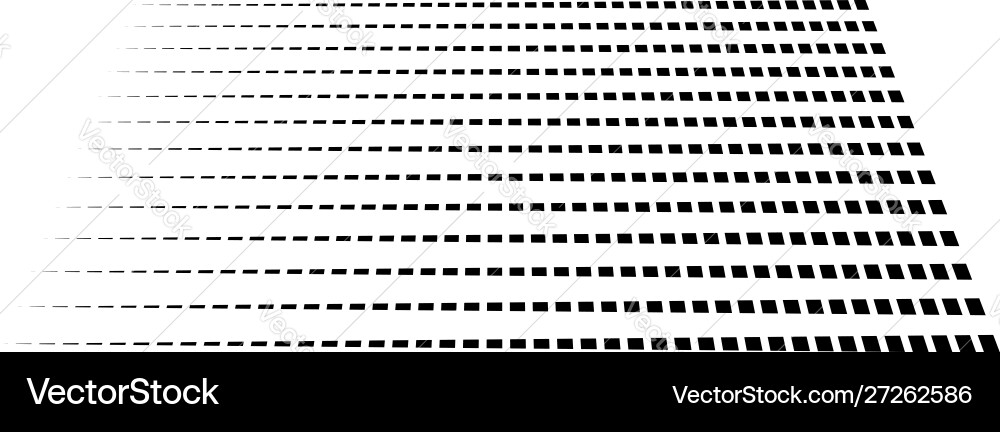 3d segmented dashed lines geometric pattern 3d segmented dashed lines geometric pattern vector image