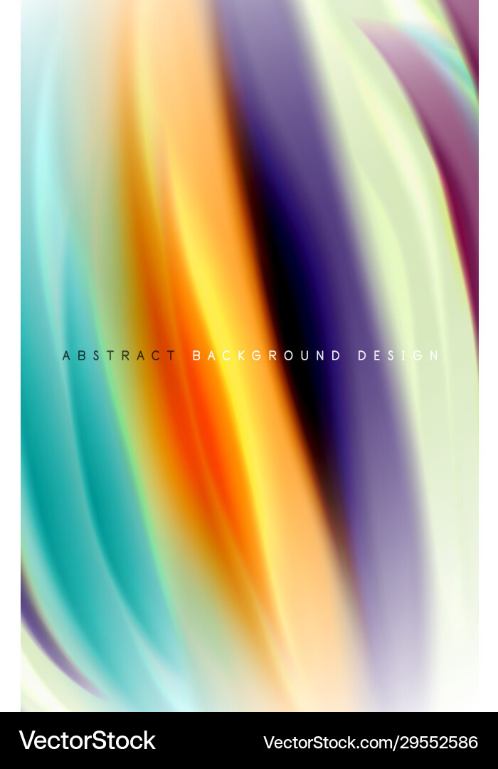 Abstract background - fluid color gradient waves Abstract background - fluid color gradient waves Vector Image
