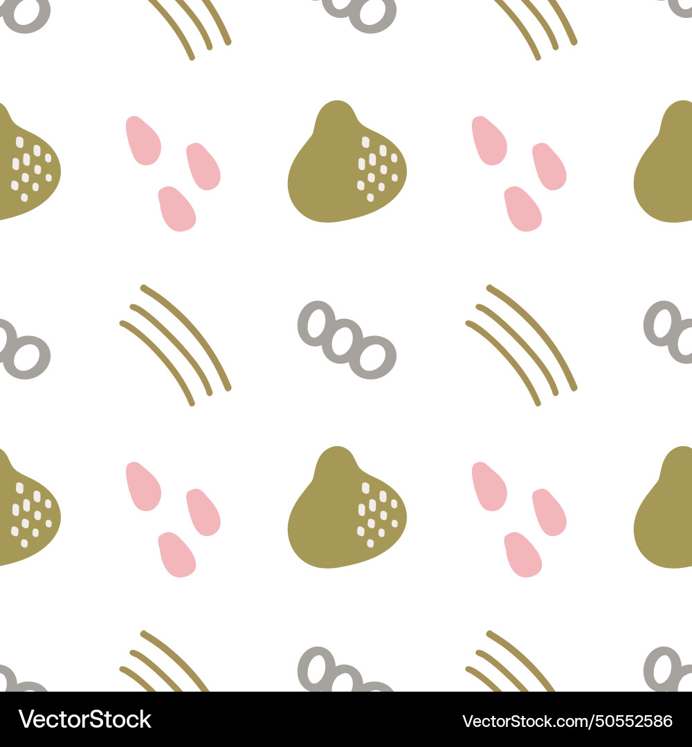 Abstract boho seamless pattern Abstract boho seamless pattern Vector Image