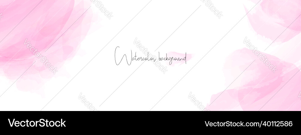 Rosa Aquarell abstrakten Hintergrund lang Rosa Aquarell abstrakten Hintergrund lang vektorbild