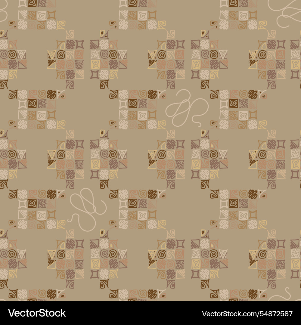 Multicolored entangle pattern without background Multicolored entangle pattern without background vector image