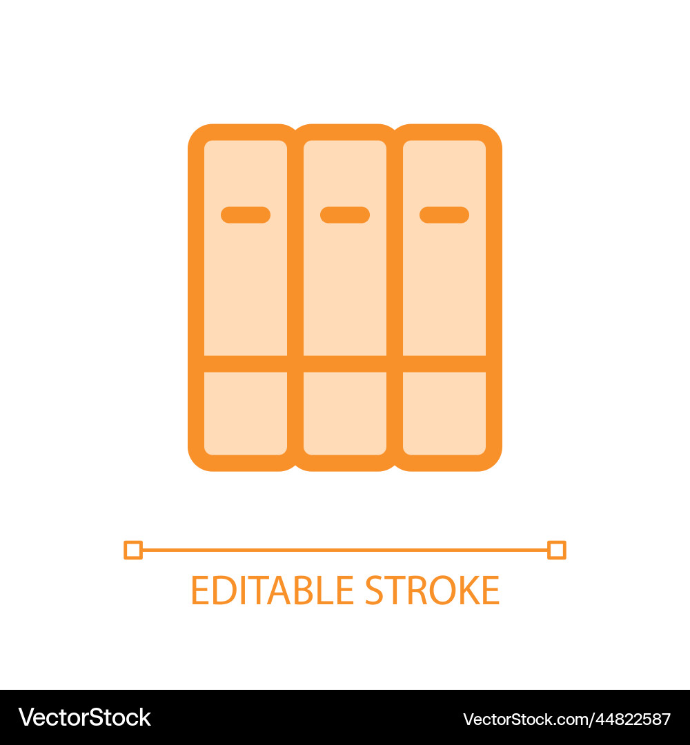 Organize bookshelf pixel perfect glassmorphism ui Organize bookshelf pixel perfect glassmorphism ui vector image