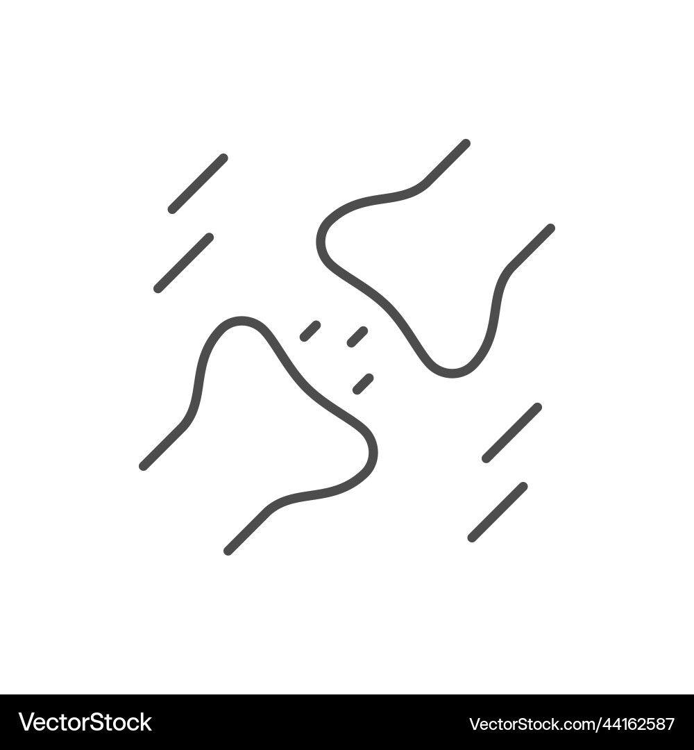 Synapse Neural Connection Icon vector image