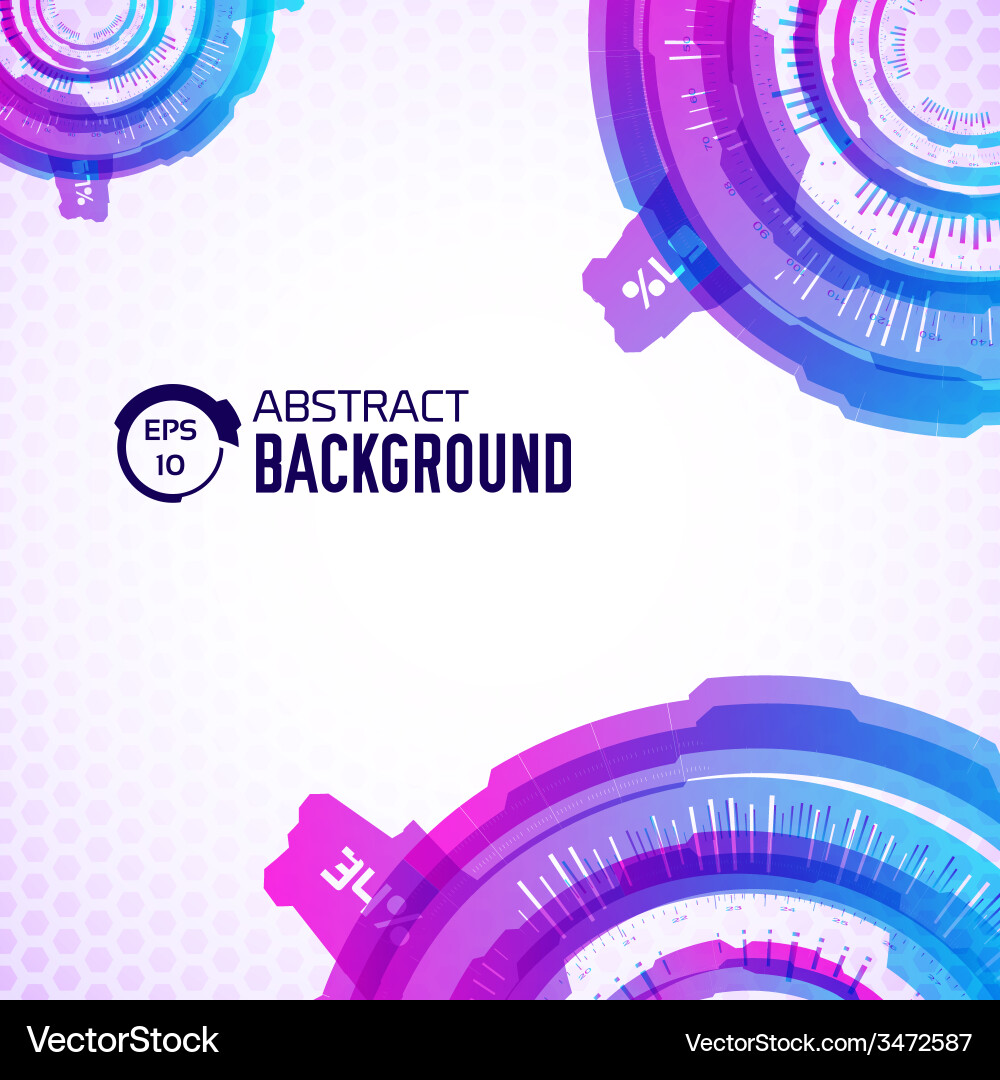 Tech abstract background concept for you design vector image
