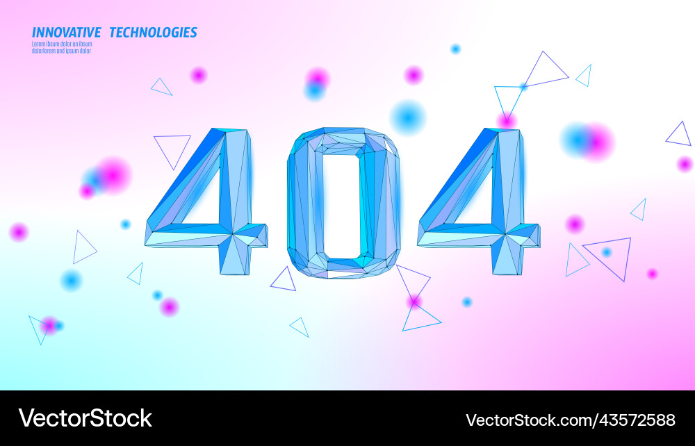 404 not found page web error problem warning 404 not found page web error problem warning vector image