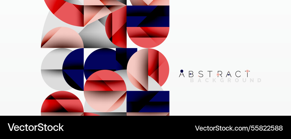 Abstract geometric design with intersecting Abstract geometric design with intersecting Vector Image
