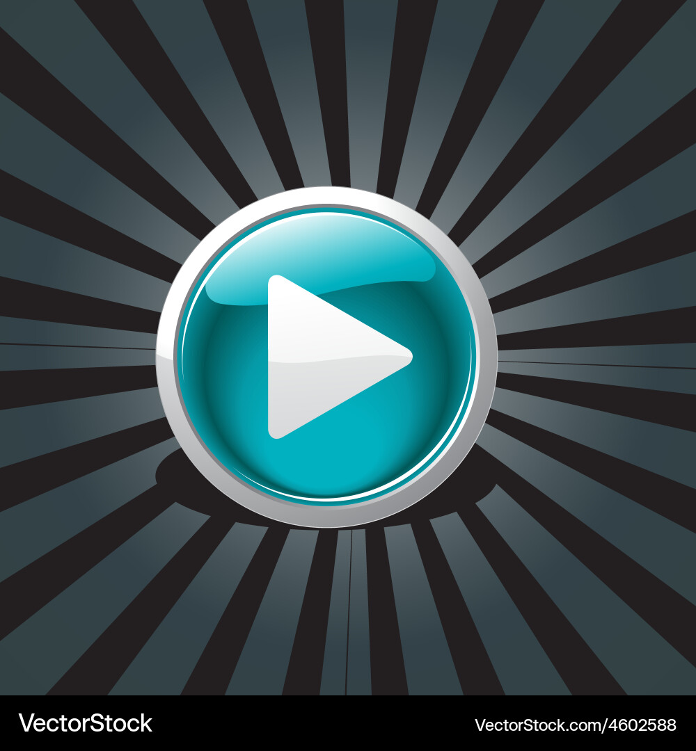 Abstract play button design Vector Image