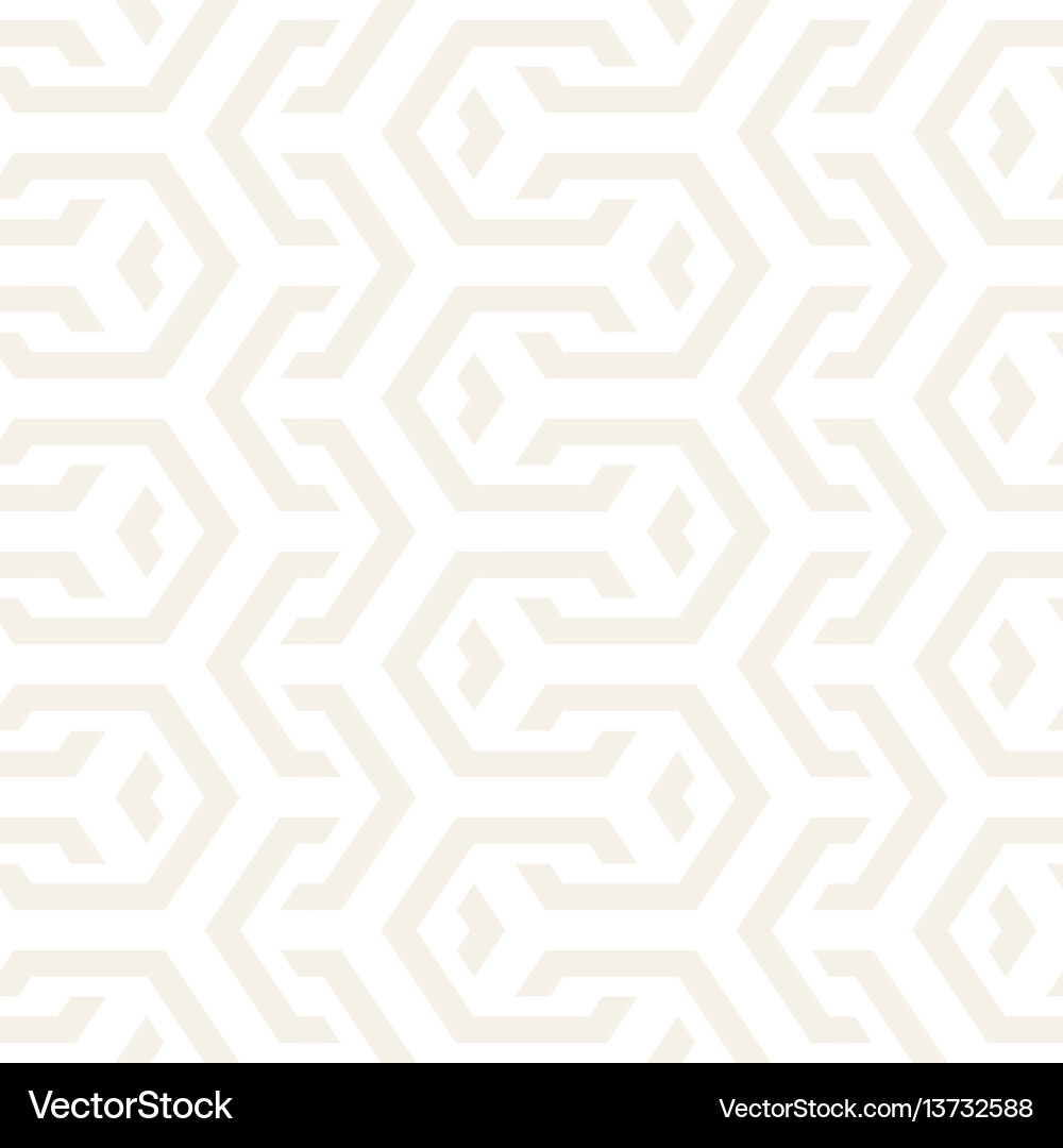Interlaced Hexagonal Pattern vector image
