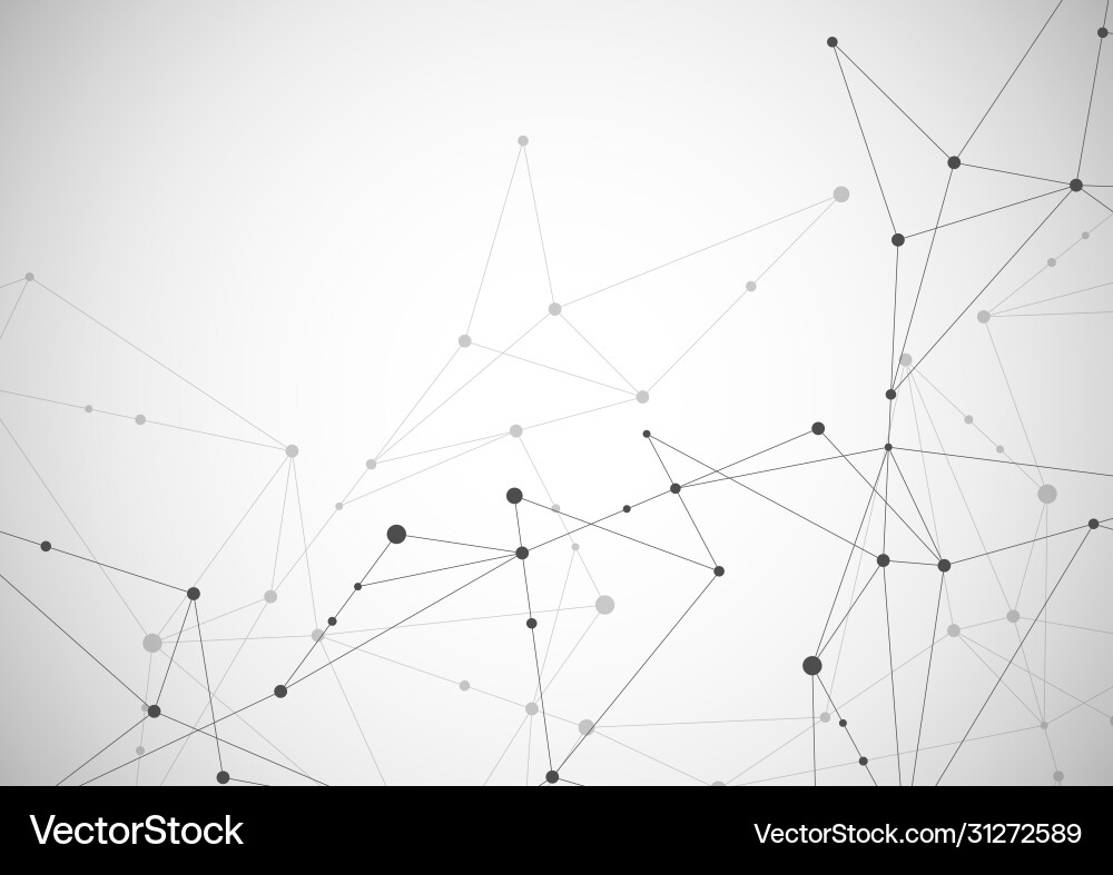 Abstract connection background with lines and dots Abstract connection background with lines and dots vector image