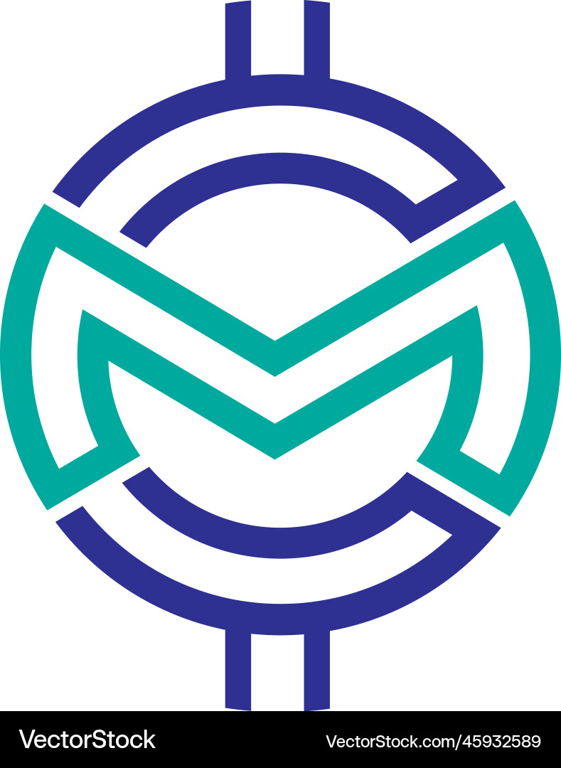 Cm crypto logo (45932589) – Royalty-Free Vector | VectorStock
