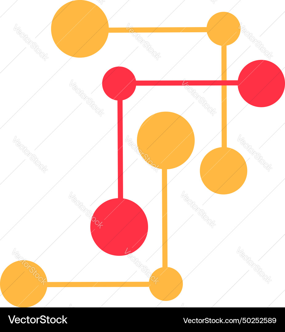 Community building networking complex elements Community building networking complex elements vector image