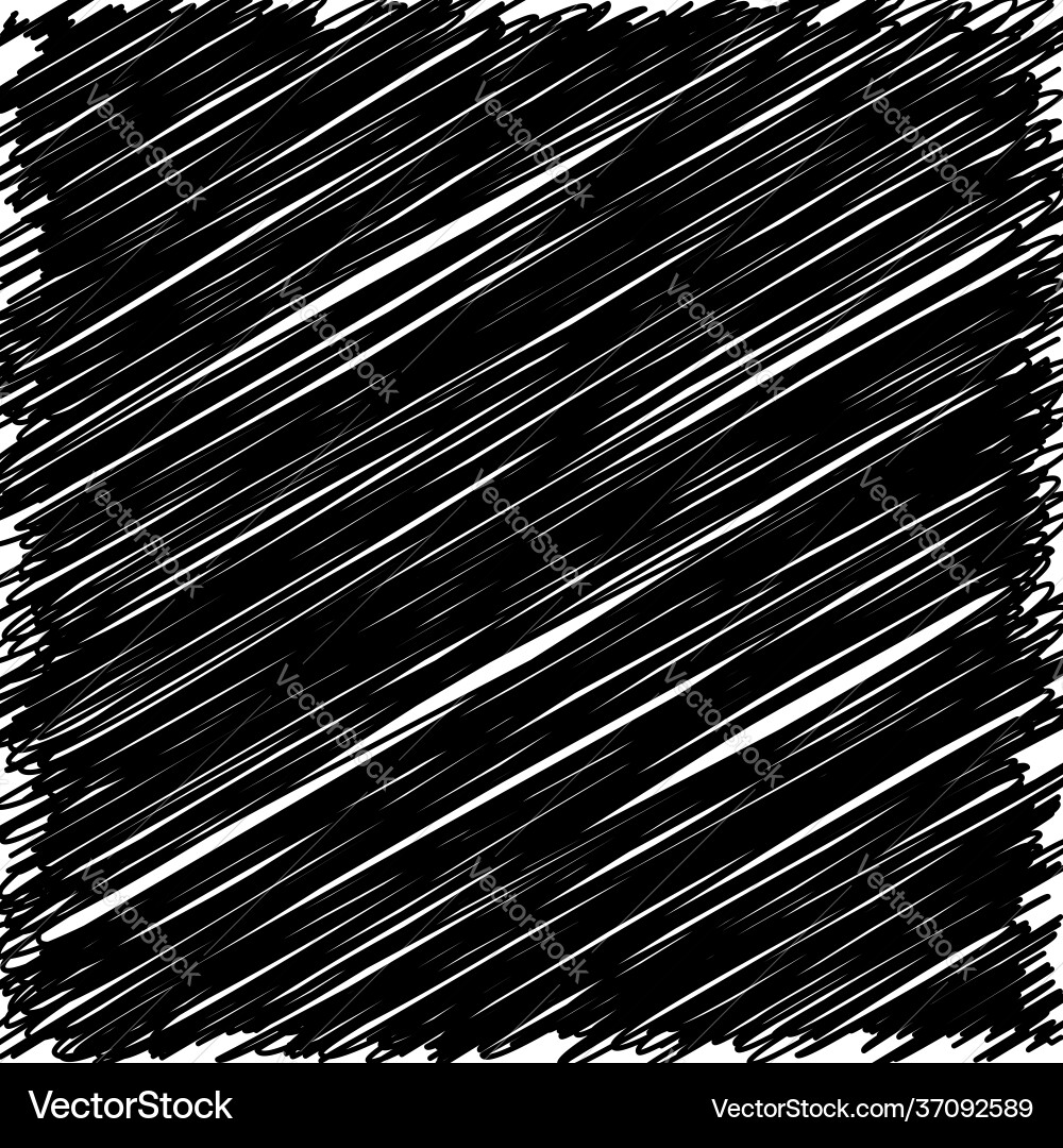 Square with sketchy scribble doodle effect texture Square with sketchy scribble doodle effect texture vector image
