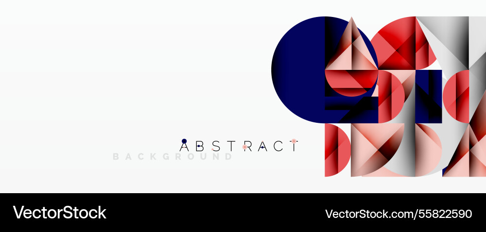 Abstract geometric design with intersecting Abstract geometric design with intersecting Vector Image