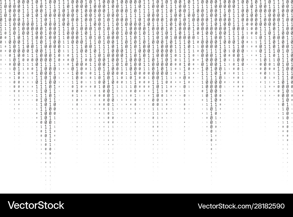 Binary code texture Binary code texture vector image