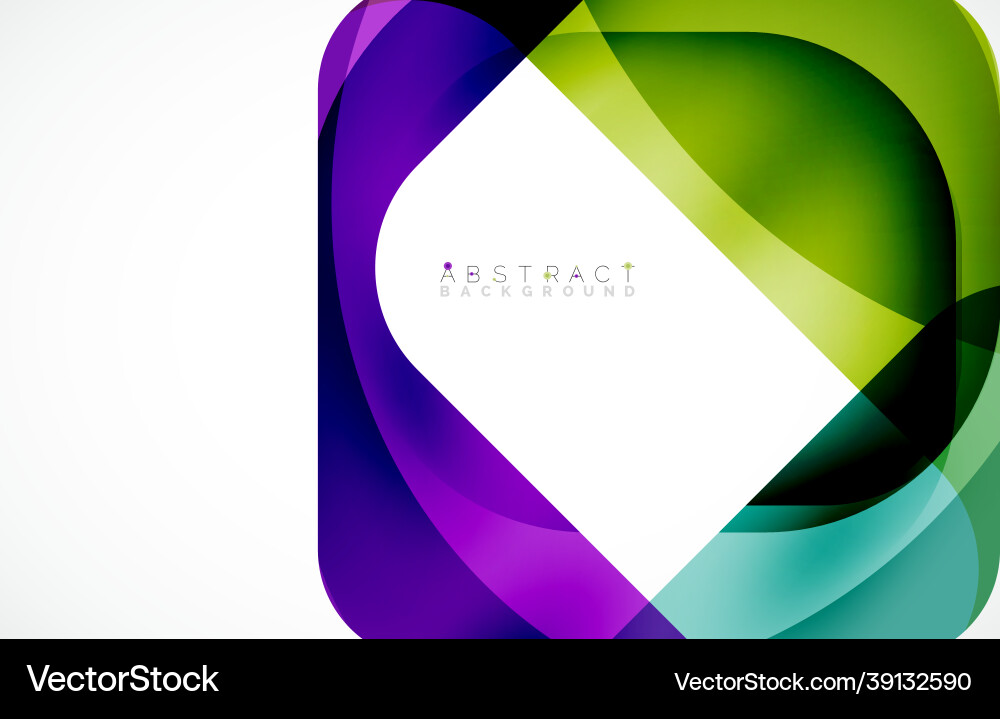 Minimal background abstract square shape vector image
