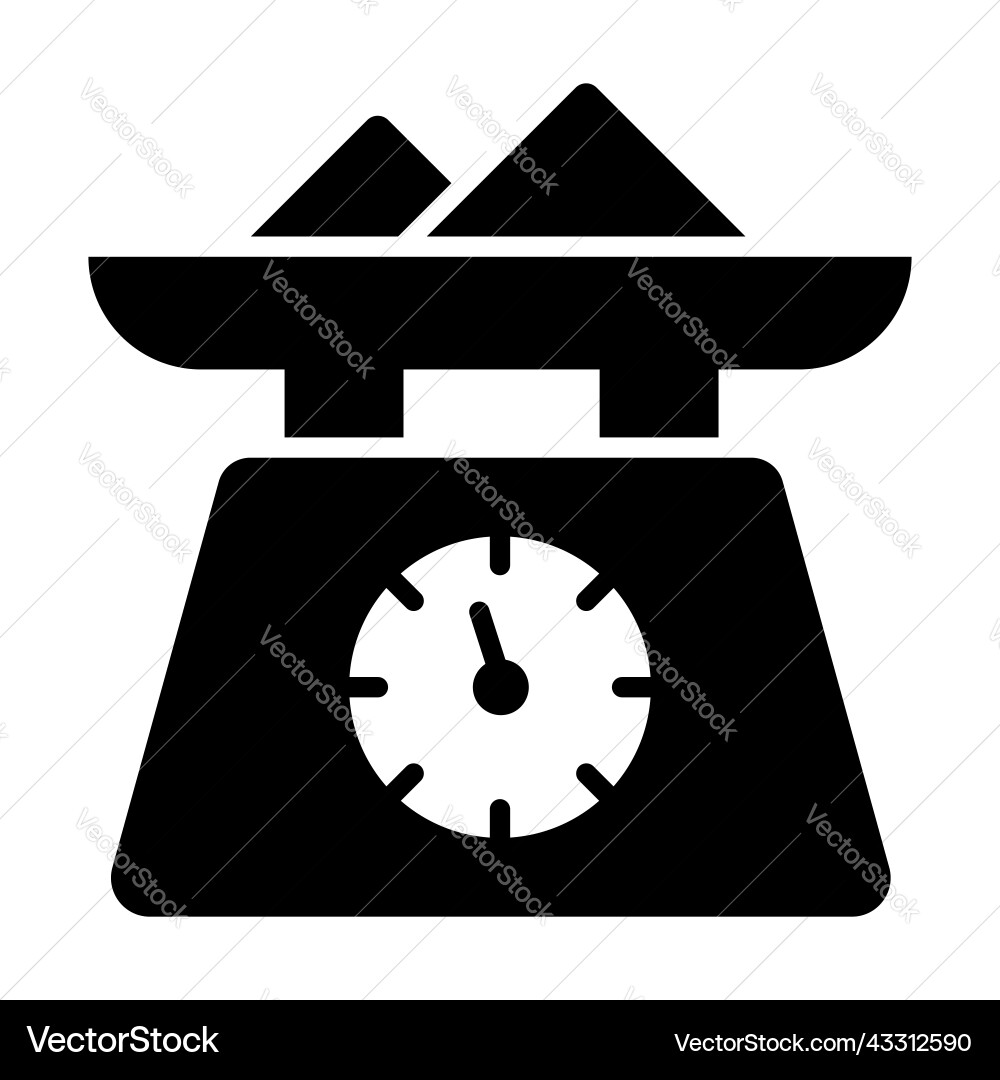 Weight scale modern concepts design Vector Image