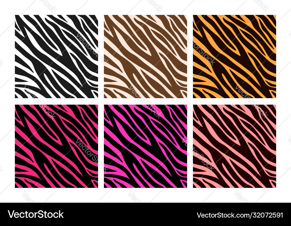 Farbiger Zebradruck Farbiger Zebradruck vektorbild
