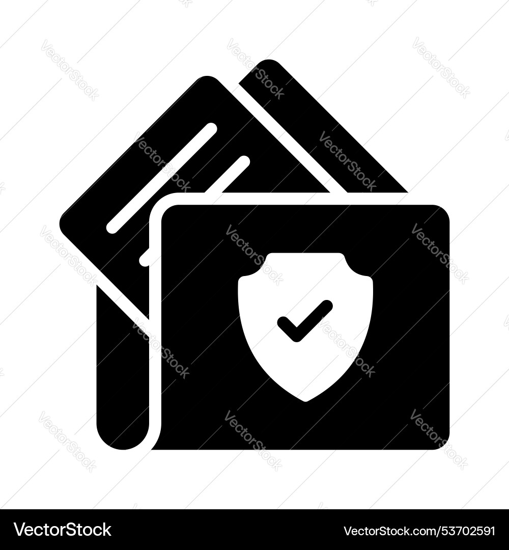 Secure folder Vector Image
